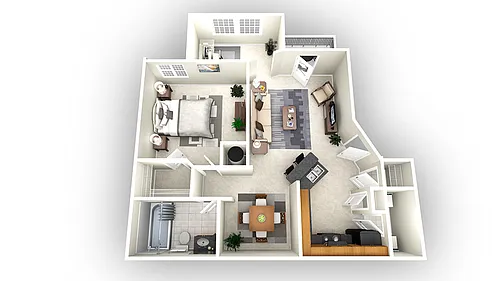 Floor plan A1D