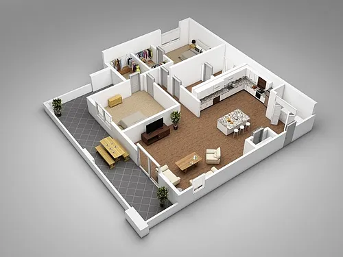 Floor plan B2
