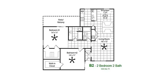 Floor plan B2