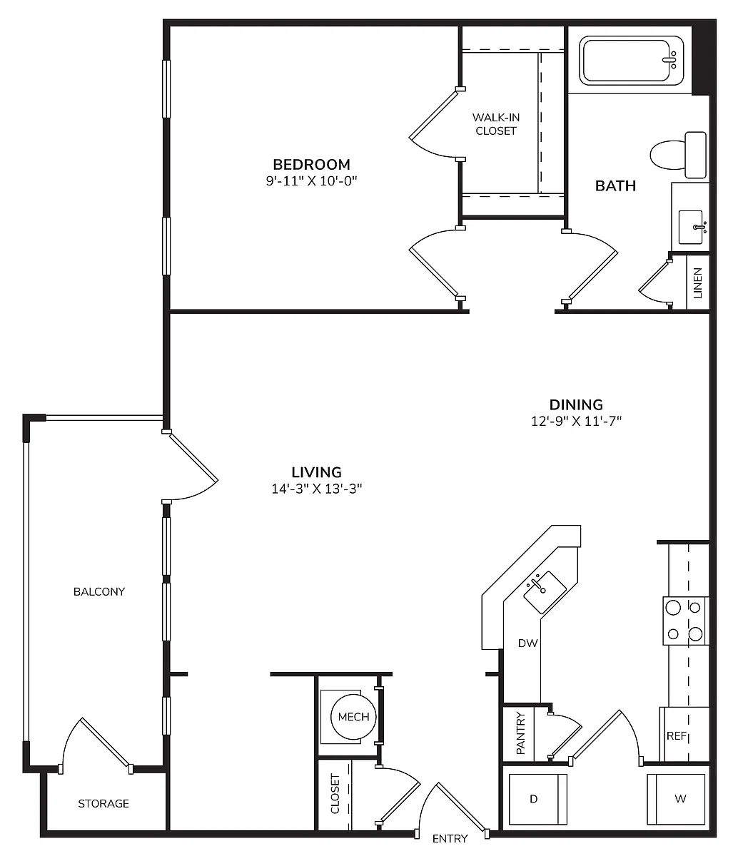 Floor plan A1
