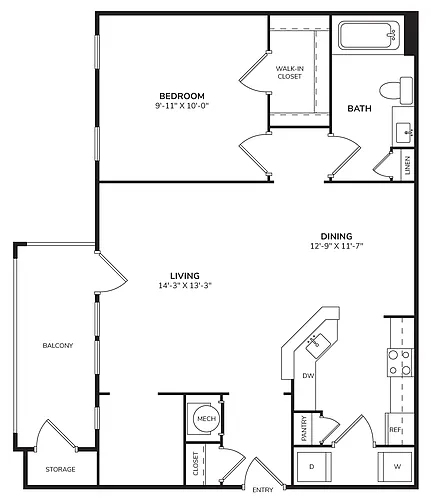 Floor plan A1