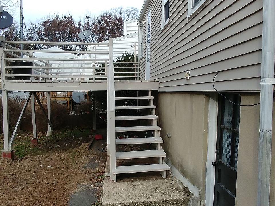 rear exterior and deck