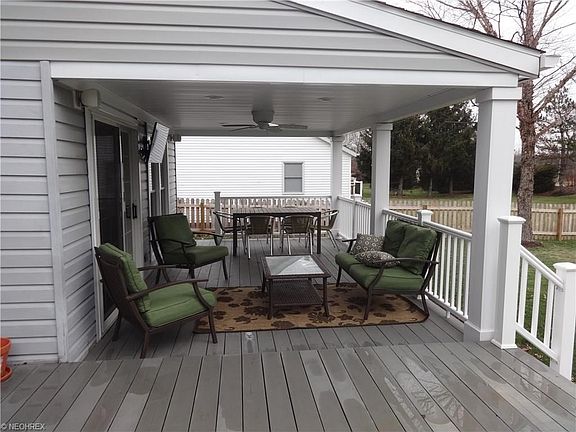 Covered outdoor living space