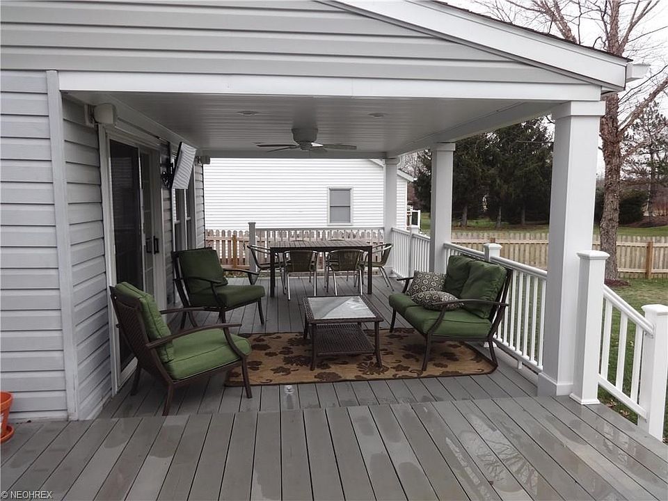 Covered outdoor living space