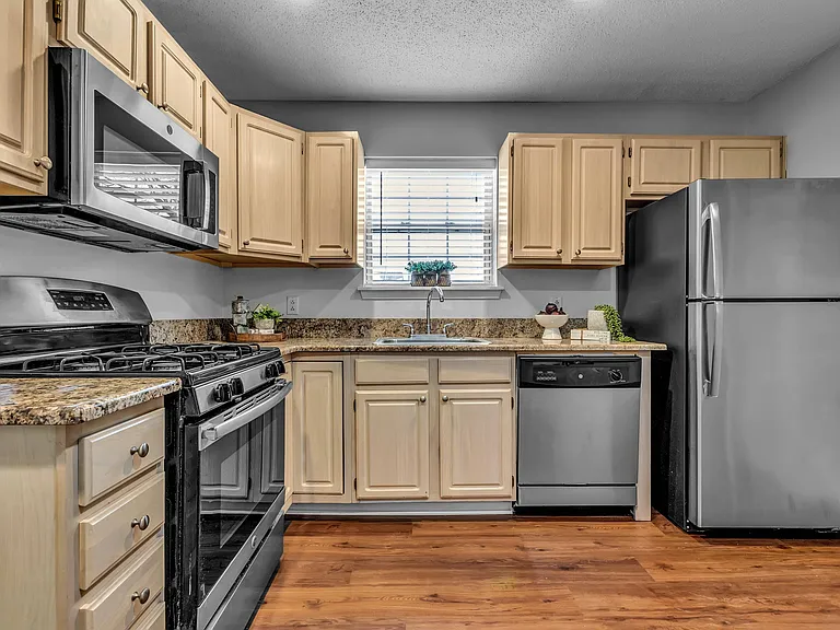 Granite Counters and Stainless Steel Appliances