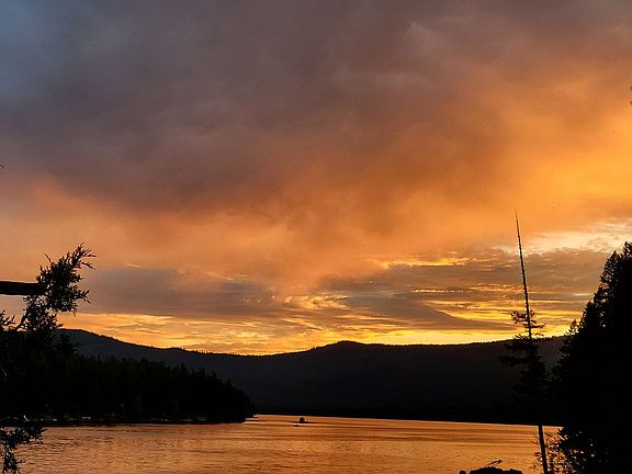 Sunset from the deck