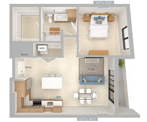 Floor plan A3-814