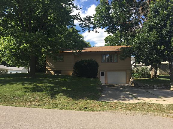 Front with garage