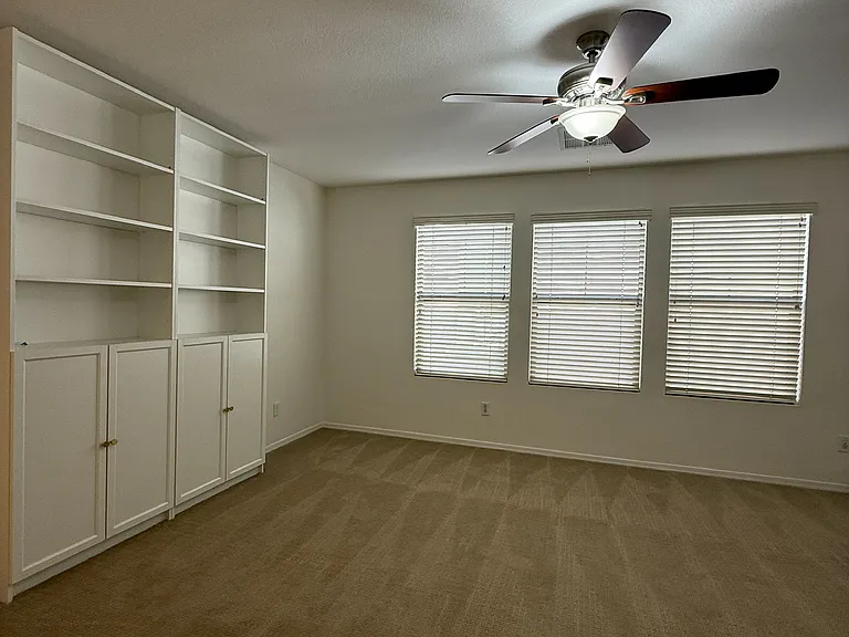 Versatile loft perfect for a media room, playroom, or home office.