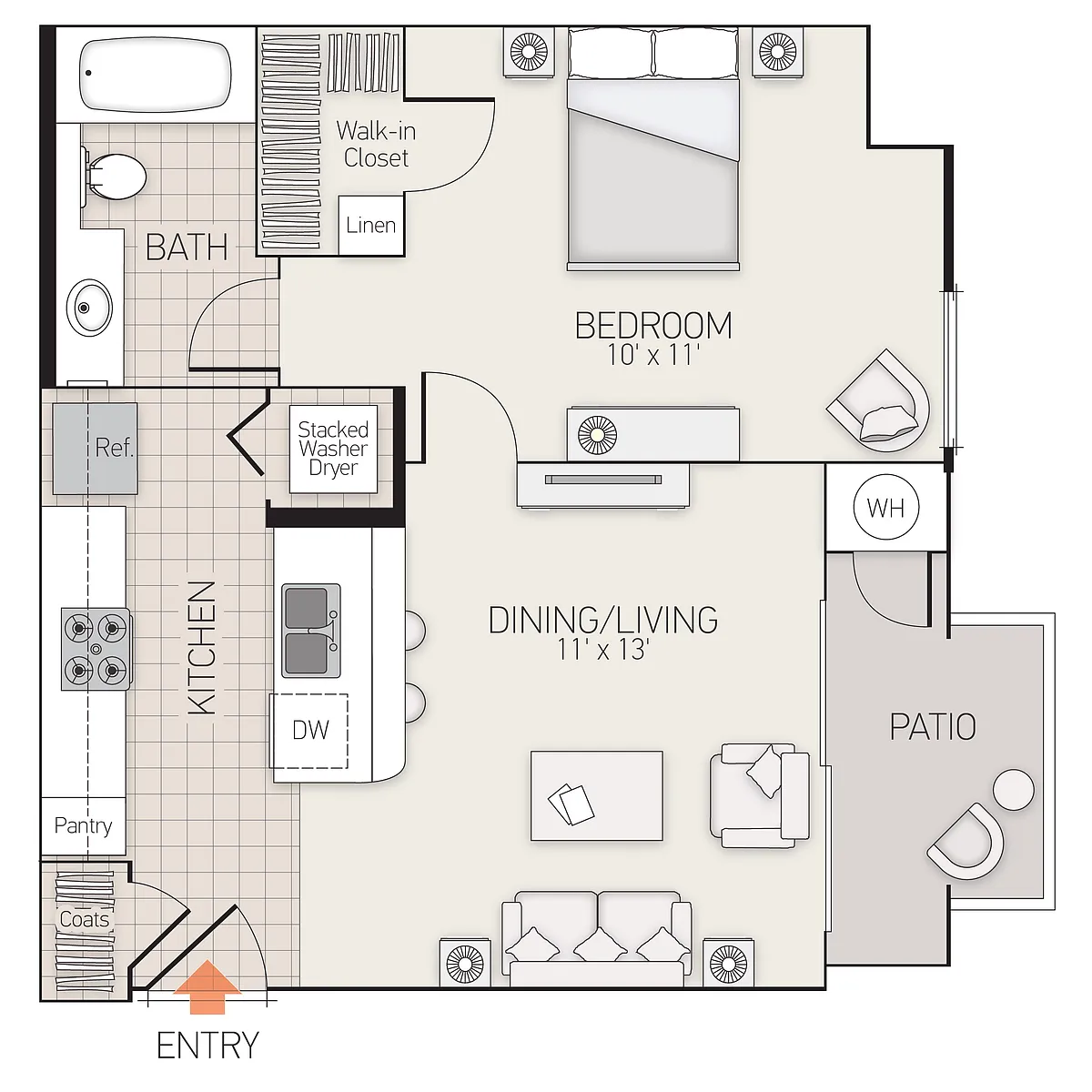 Floor plan Plan A