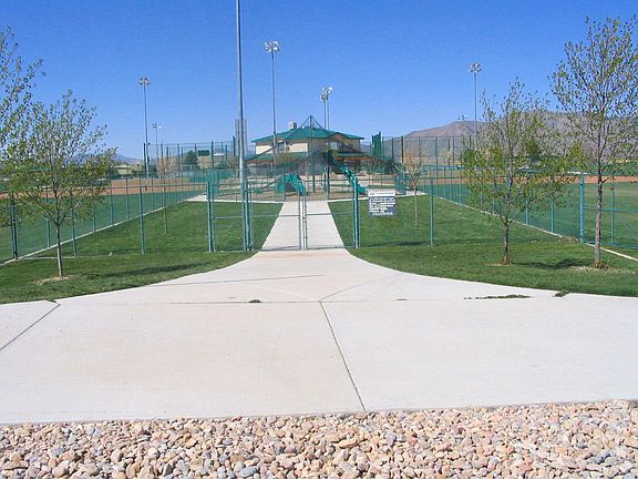 Ballpark across street