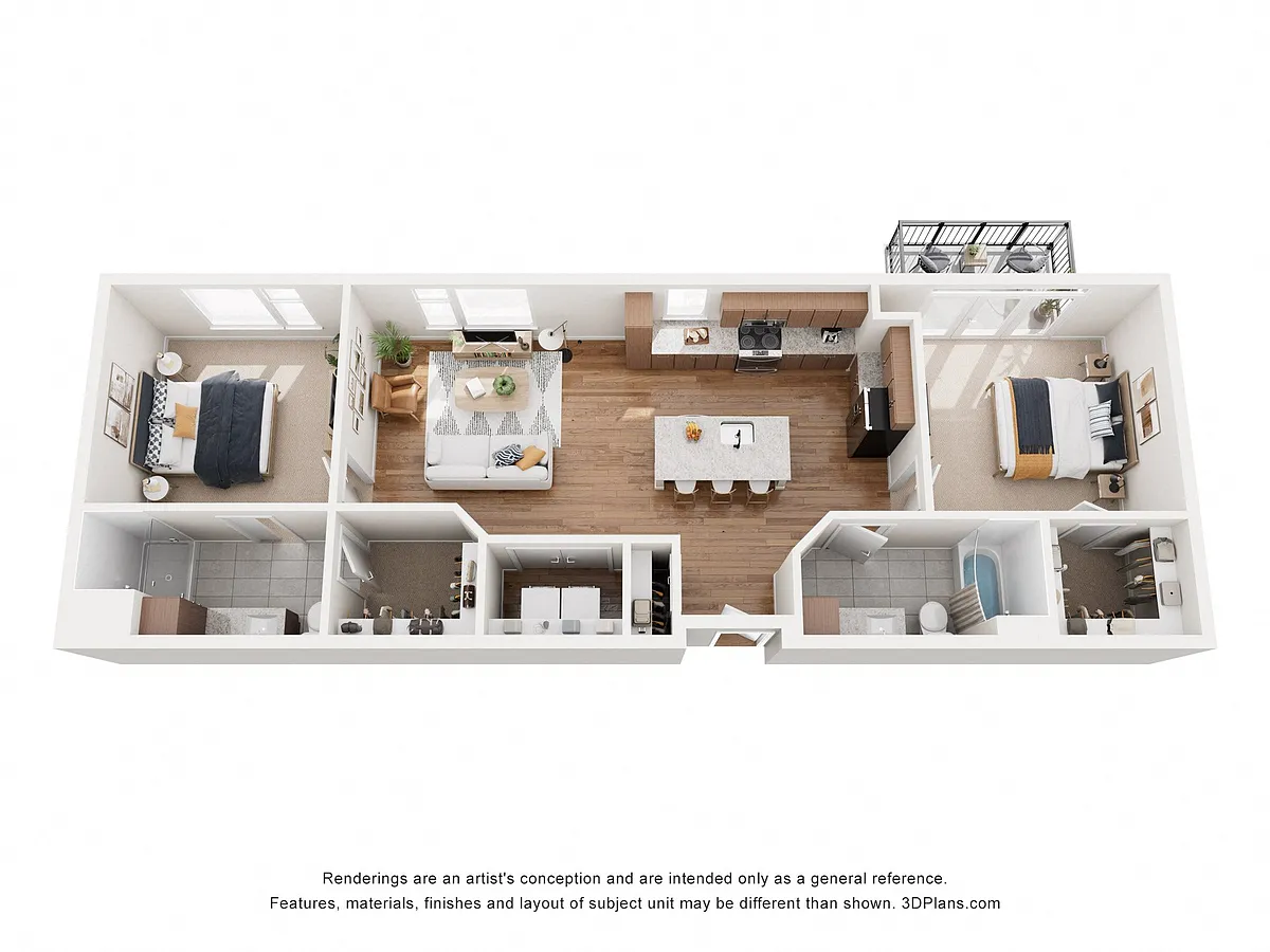 Floor plan B3