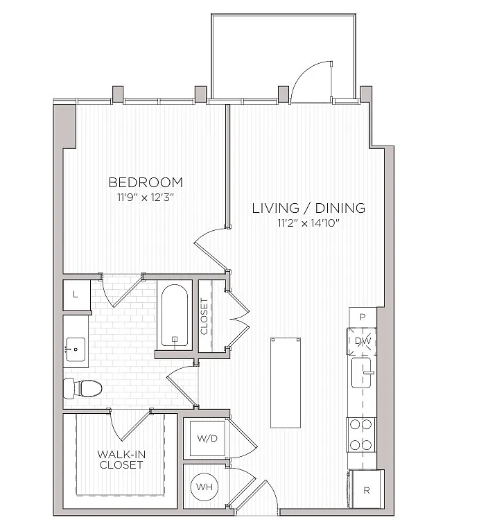Floor plan A8 1B