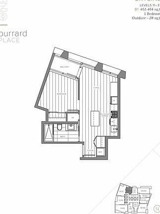 5th image of 1289 Hornby St #2002