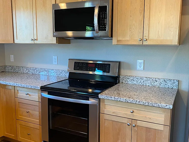 stainless steel appliances