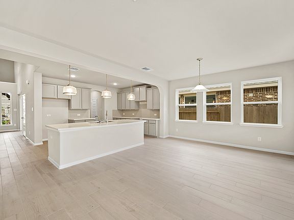 Beautiful kitchen and dining area