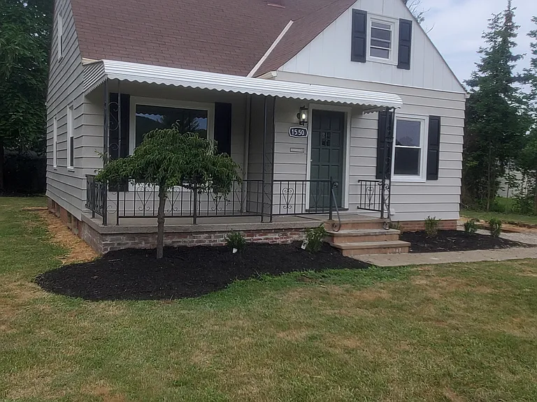 Freshly painted exterior with new landscaping