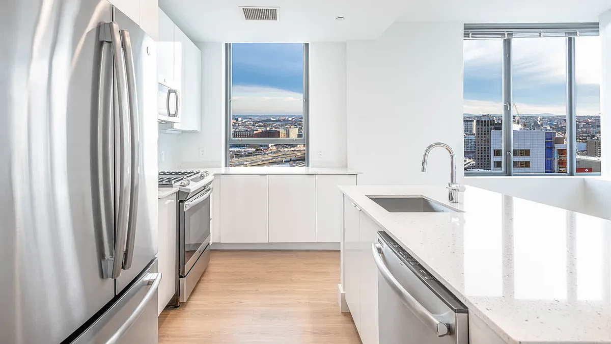 Kitchen with Stainless Steel Appliances - 660 Washington