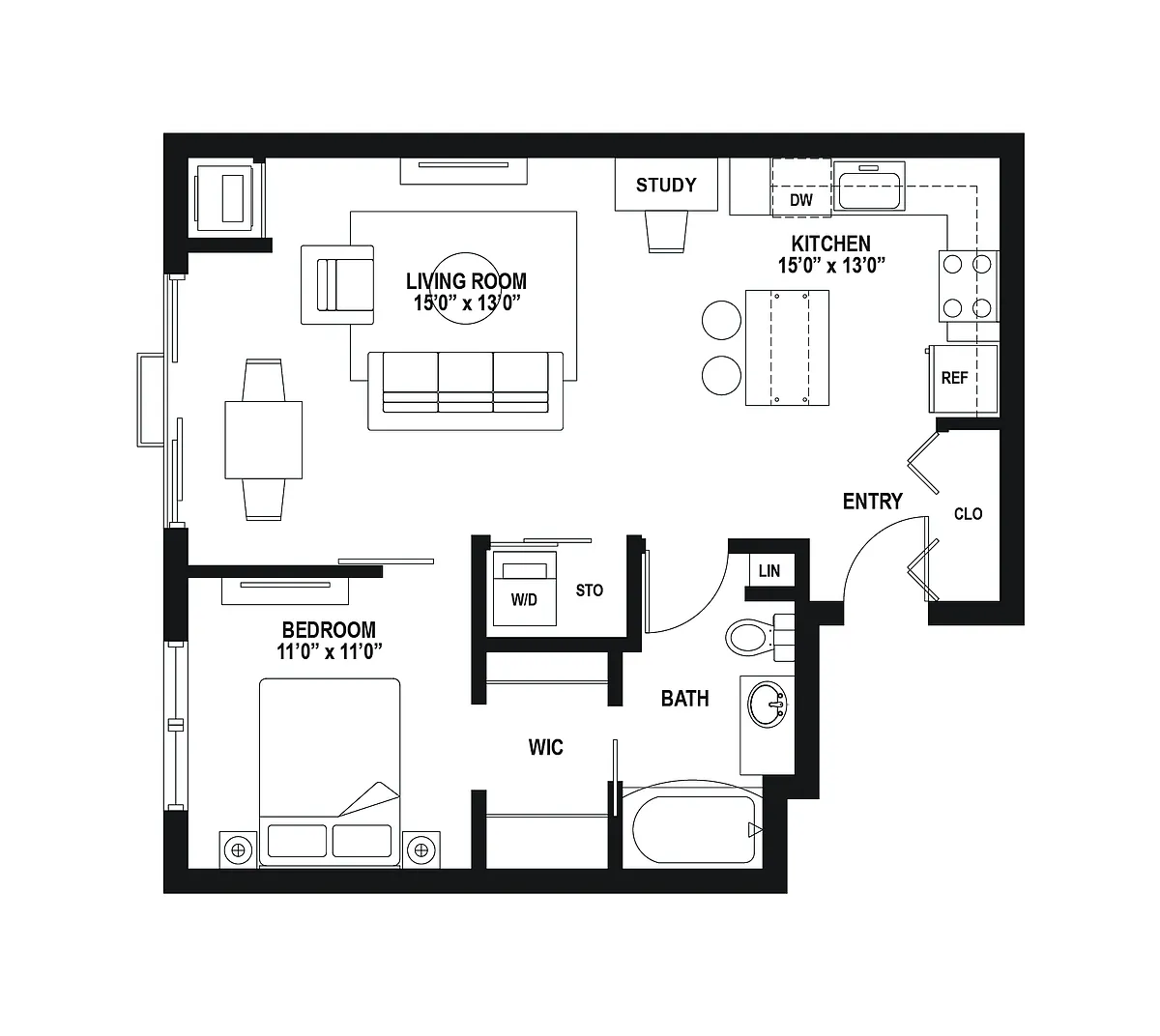 Floor plan B8