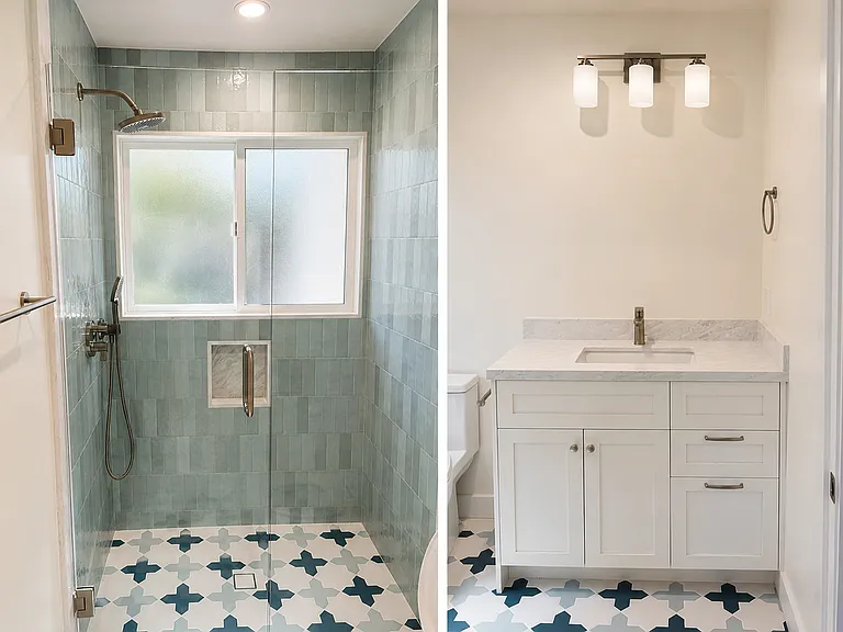 brand new bathroom