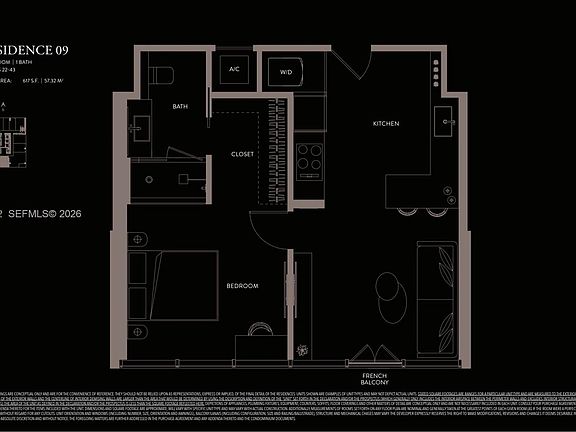 2nd image of 20 NE 11th St #2409