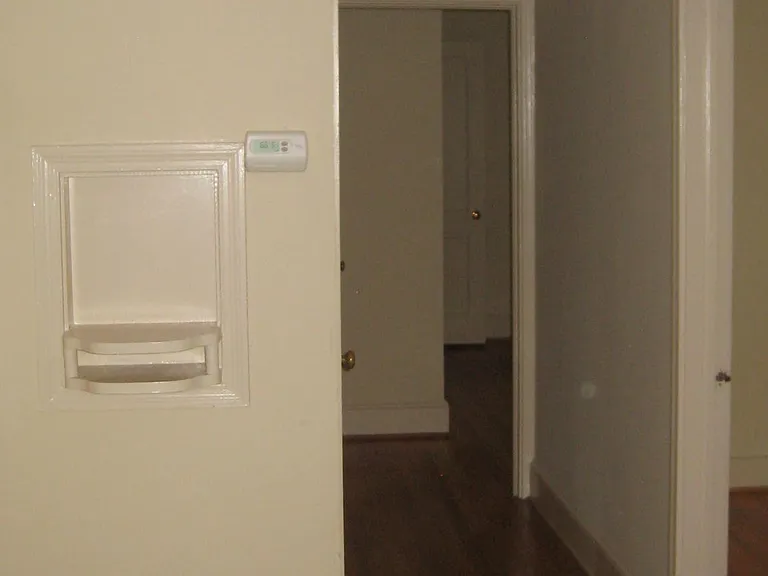 Hallway with phone nook