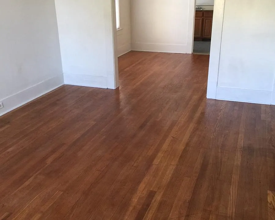 from living room into dining room