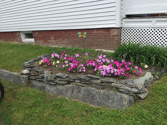 Flower Garden Off Porch
