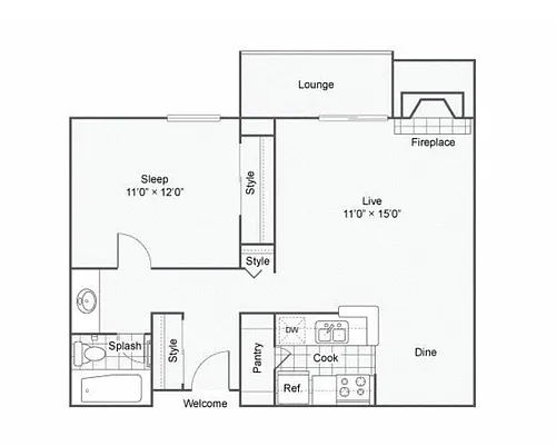 Floor plan Falcon