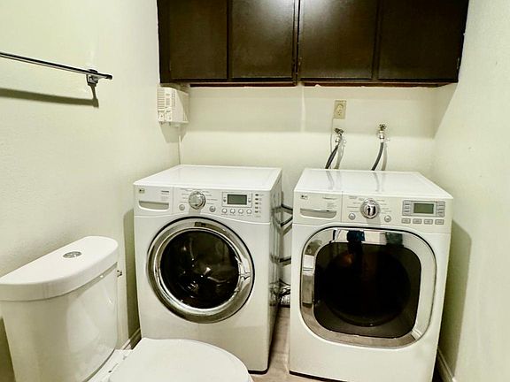 Washer and dryer room