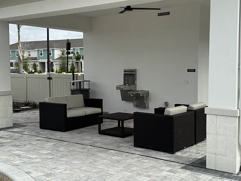 Pool area