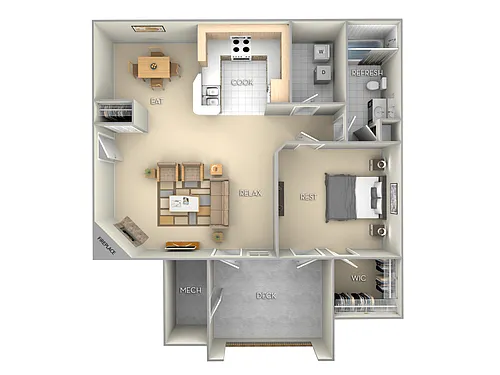 Floor plan The Reef