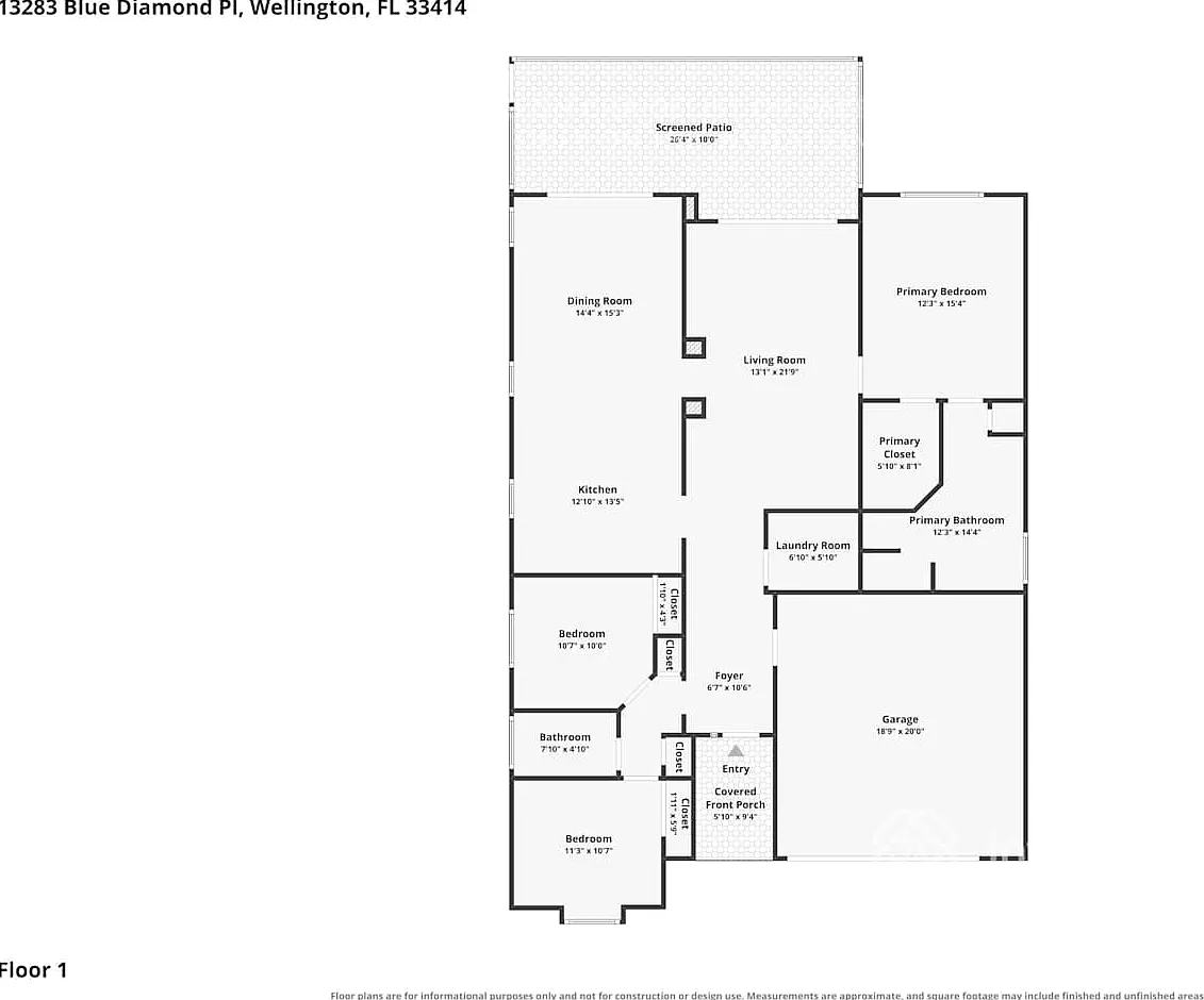 13283 Blue Diamond Pl Wellington, FL 33414 — Photo 2