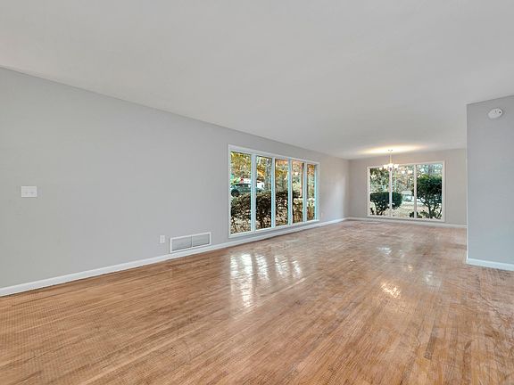 Formal living and dining room