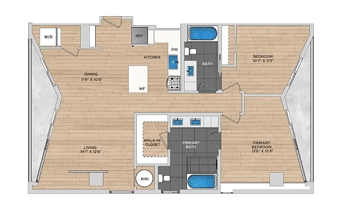 Floor plan B61