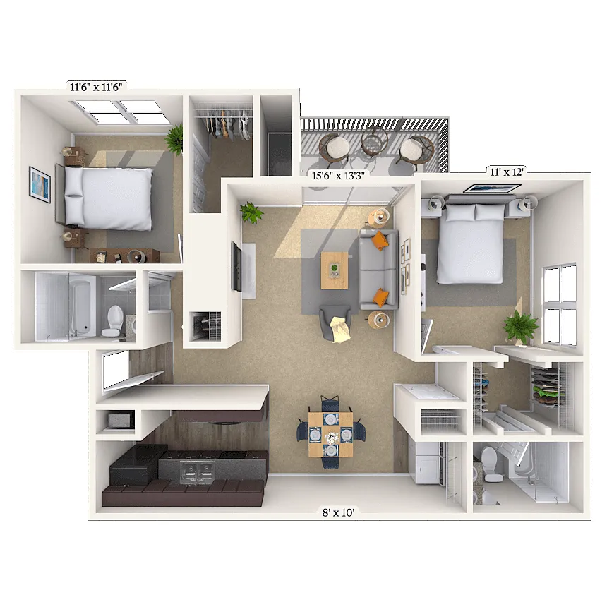 Floor plan Belmont