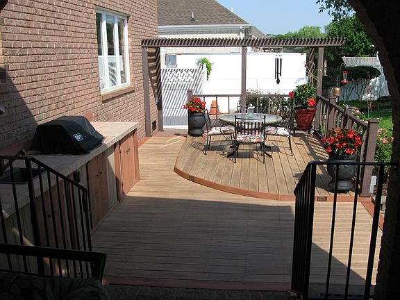 Outside Kitchen and Deck