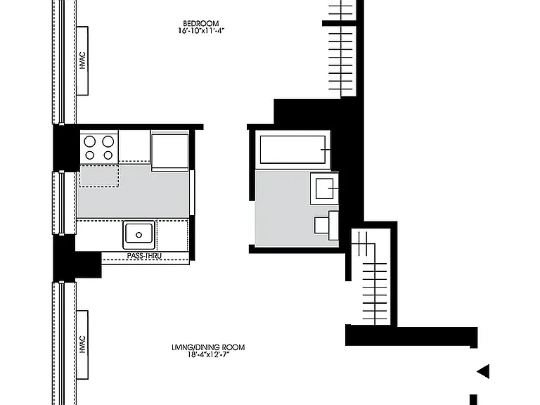 200 W 26th St #18J — Photo 15