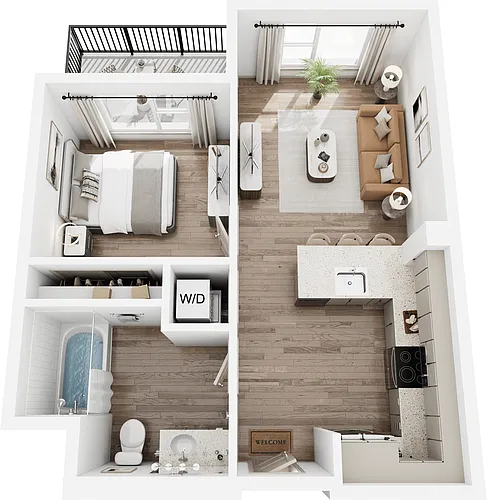 Floor plan A4
