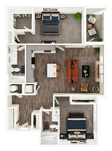 Floor plan B2
