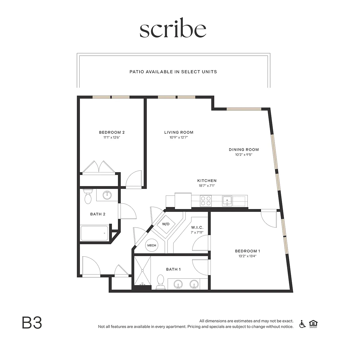 Floor plan B3