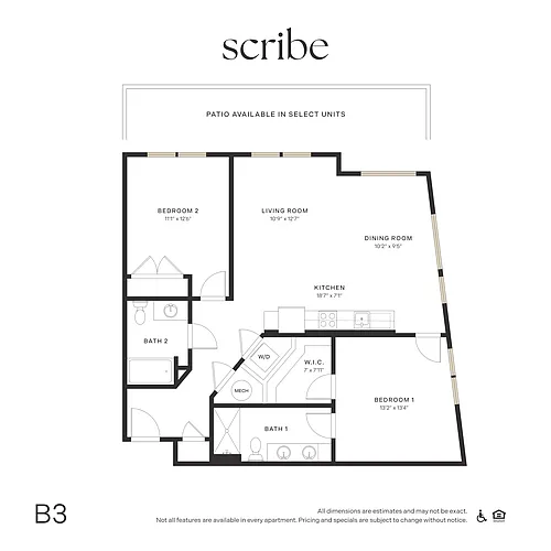Floor plan B3