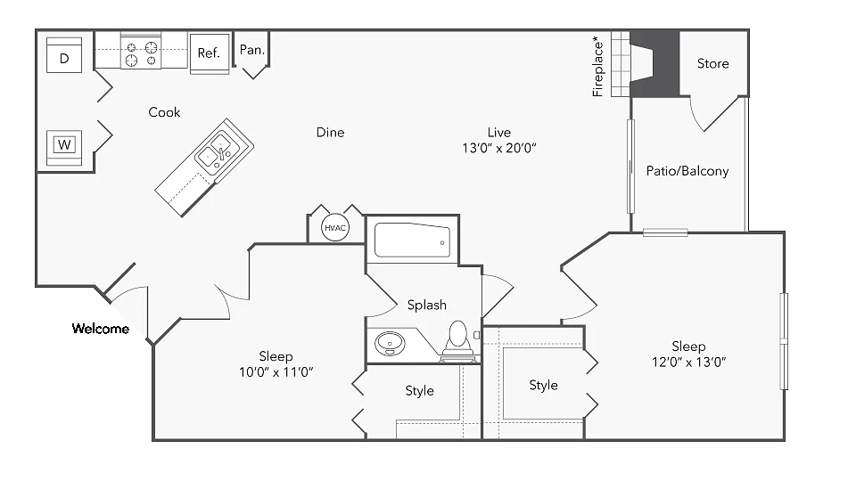 Floor plan Baltimore