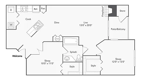 Floor plan Baltimore