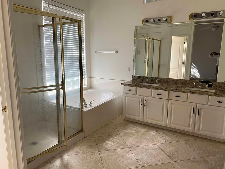 Master bathroom