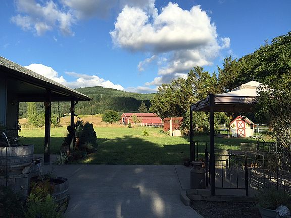 Back Patio looking back