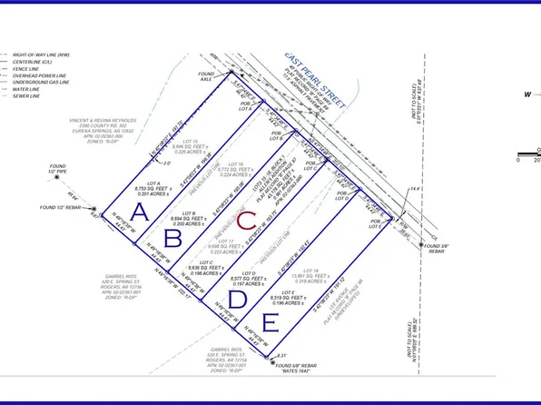 Pearl St Lot C, Rogers, AR 72756