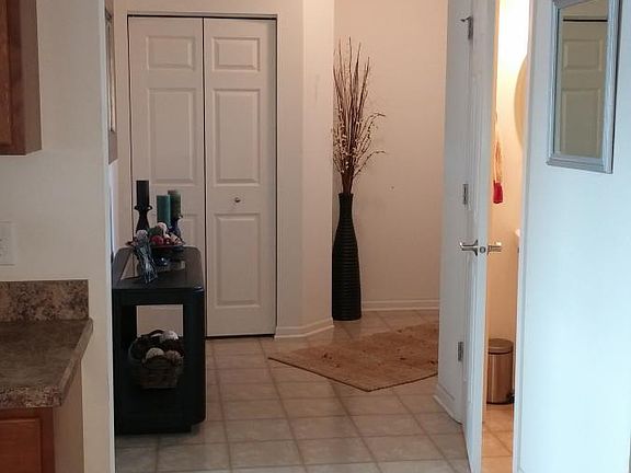 Large entry with closet