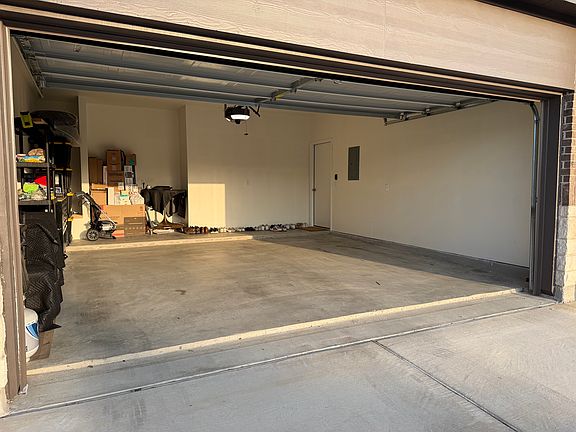 2-car garage with smart video garage door opener