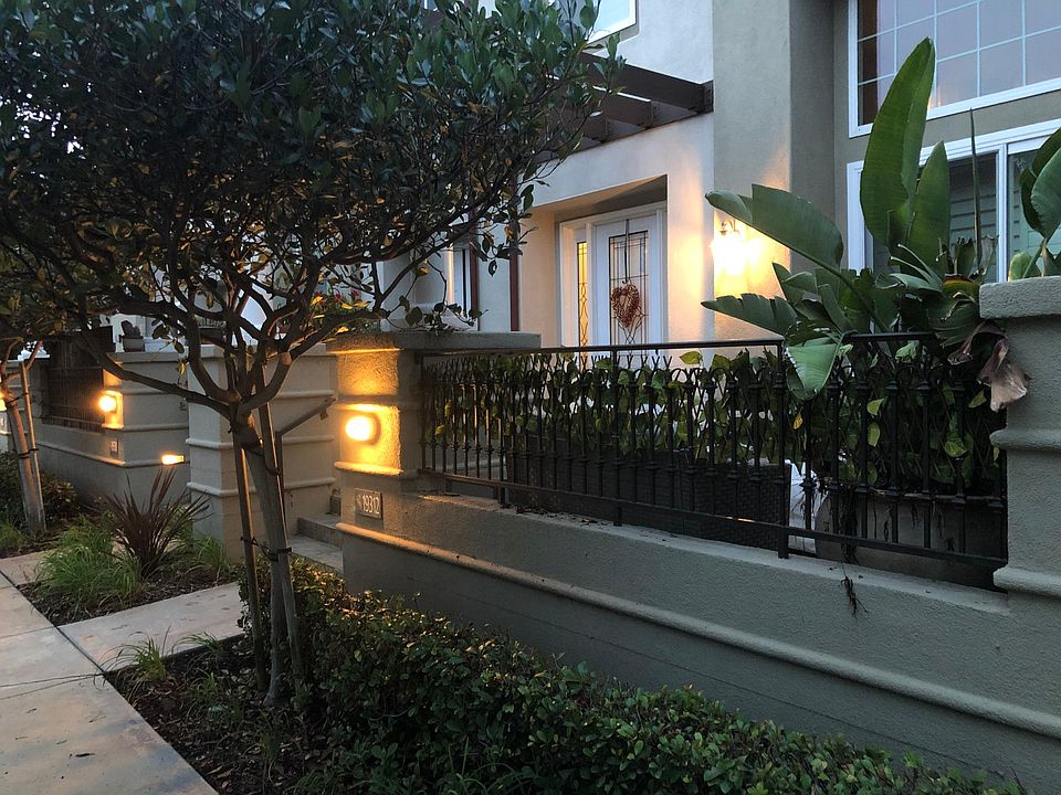 Front door and patio